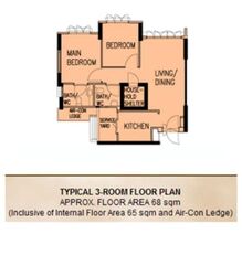 Blk 459 Segar Meadows (Bukit Panjang), HDB 3 Rooms #617439391